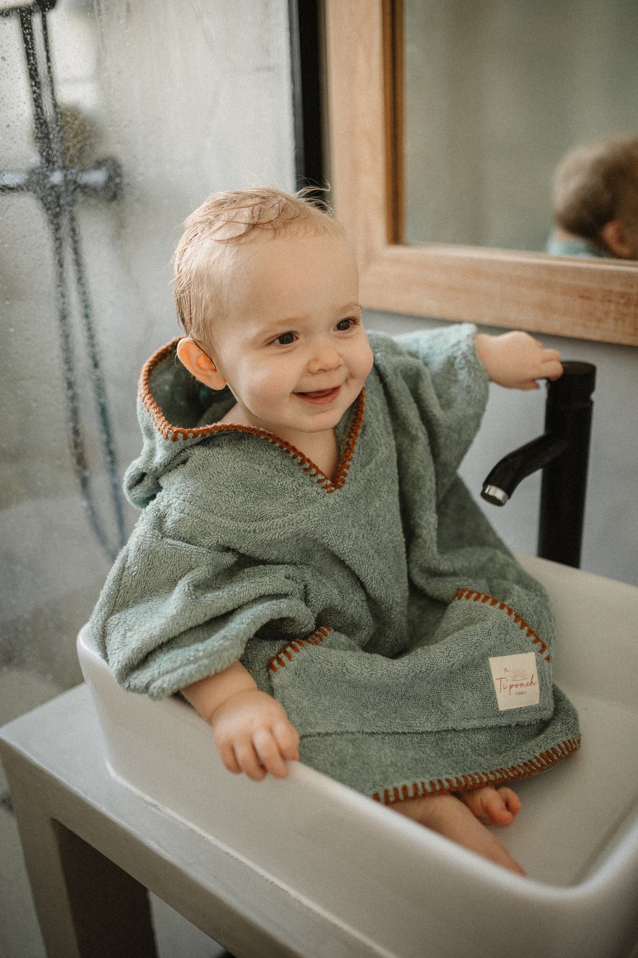 Poncho JODY - Kaki clair